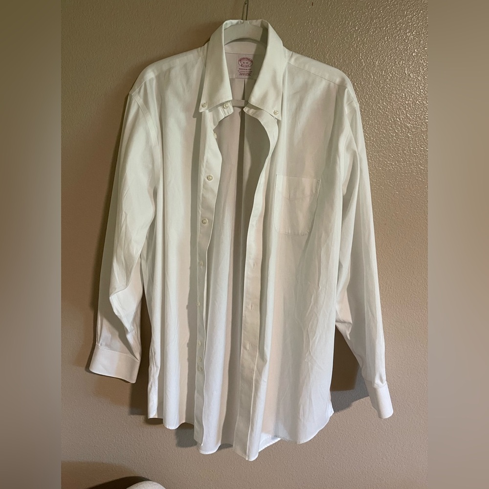 Brooks Brothers Cream Polo Shirt